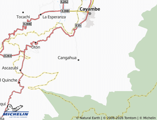 Mapa MICHELIN Cangahua - ViaMichelin