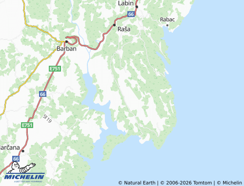 MICHELIN-Landkarte Stanišovi - ViaMichelin