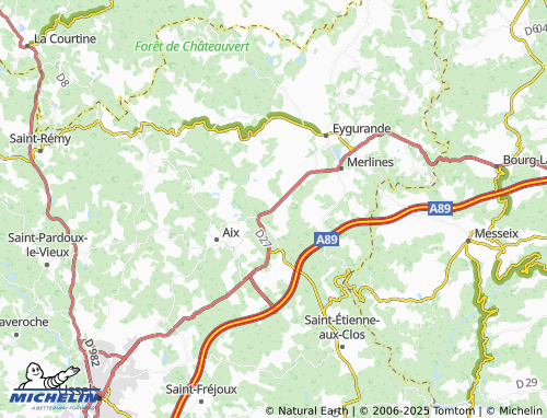Mapa MICHELIN Chalons d'Aix - ViaMichelin