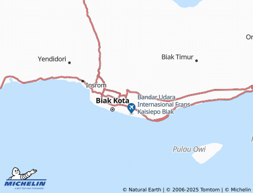 MICHELIN Sumberker map - ViaMichelin