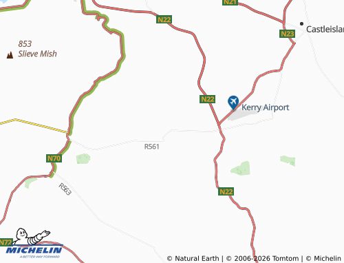 Mapa MICHELIN Fieries - ViaMichelin