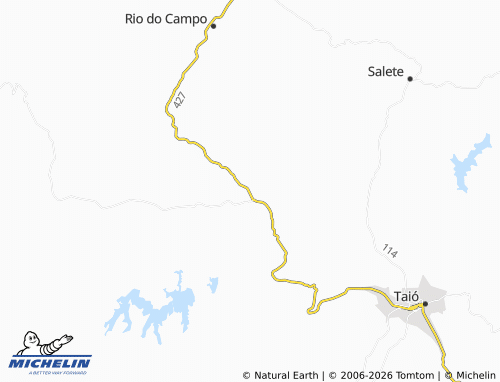Mapa MICHELIN Passo Manso - ViaMichelin