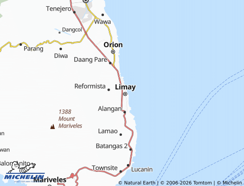 MICHELIN Duale map - ViaMichelin