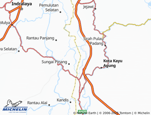MICHELIN Pinang Jaya map - ViaMichelin