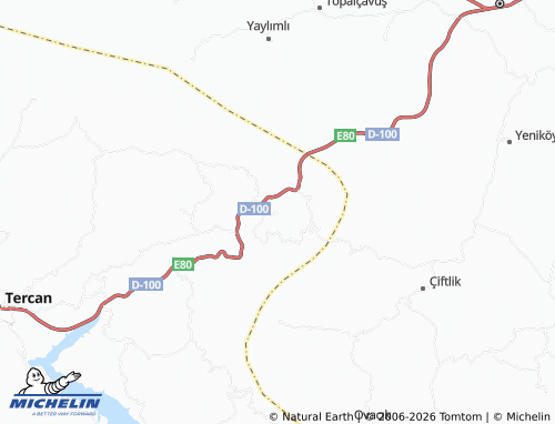 Kaart MICHELIN Mustafabey - ViaMichelin