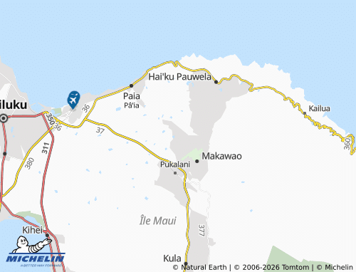 Kaart MICHELIN Hali'imaile - ViaMichelin
