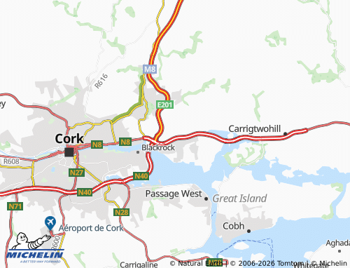 Mappa MICHELIN Kilcoolishal - ViaMichelin