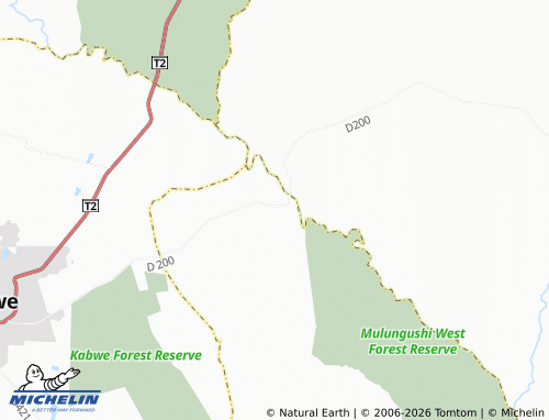 Mappa MICHELIN Bishile - ViaMichelin
