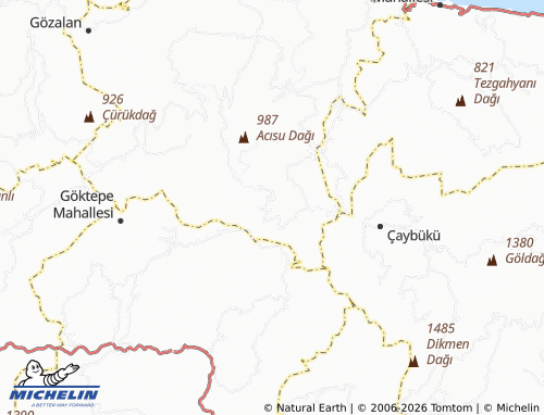 Mappa MICHELIN Ortaburun - ViaMichelin