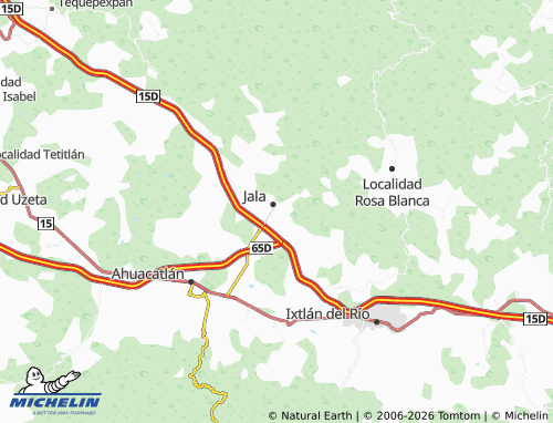 MICHELIN-Landkarte Emiliano Zapata - ViaMichelin