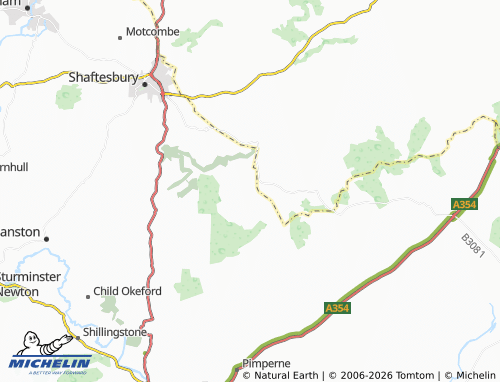 Mappa MICHELIN Ashmore - ViaMichelin