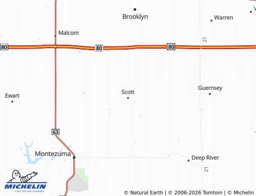 Mapa MICHELIN Scott - ViaMichelin