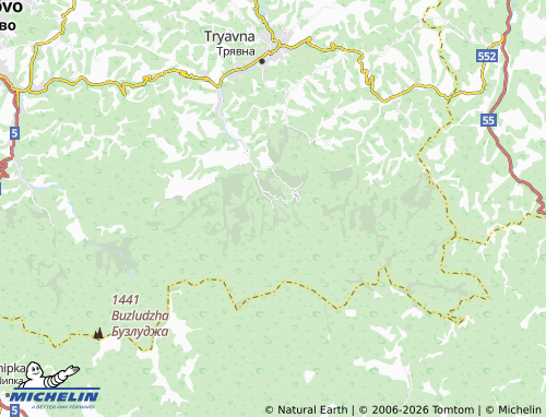 MICHELIN Radevtsi map - ViaMichelin