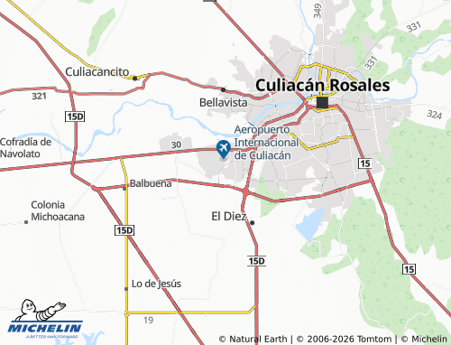 MICHELIN Las Terrazas map - ViaMichelin