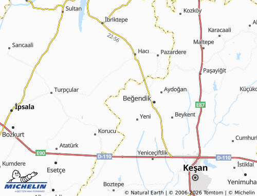 Kaart MICHELIN Kemalpaşa - ViaMichelin