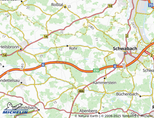 MICHELIN-Landkarte Prünst - ViaMichelin