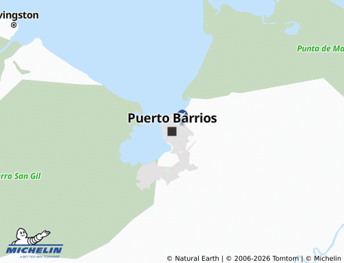 MICHELIN-Landkarte Puerto Barrios - ViaMichelin