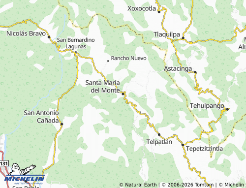 Mappa MICHELIN Santa María del Monte - ViaMichelin