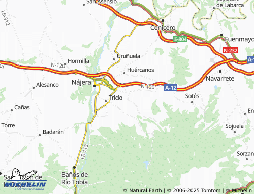 Mappa MICHELIN Alesón - ViaMichelin