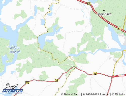 Mapa MICHELIN Boguszewo - ViaMichelin