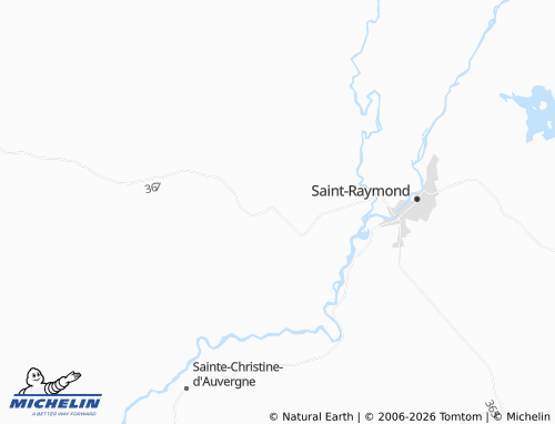 Mappa MICHELIN Saint-Léonard-de-Portneuf - ViaMichelin