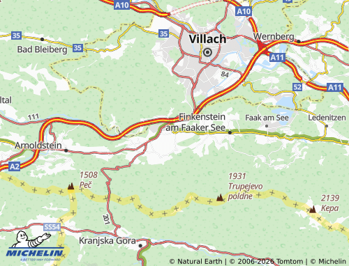 Mapa MICHELIN Fürnitz - ViaMichelin