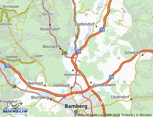 Mapa MICHELIN Breitengüßbach - ViaMichelin