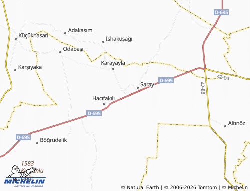 MICHELIN İmamoğlu map - ViaMichelin