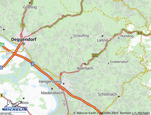 Carte MICHELIN Zolling - ViaMichelin