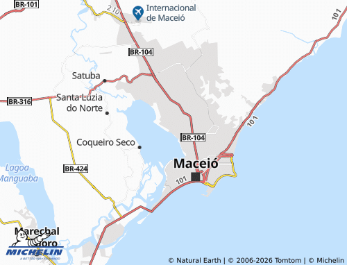 Mapa MICHELIN Bebedouro - ViaMichelin