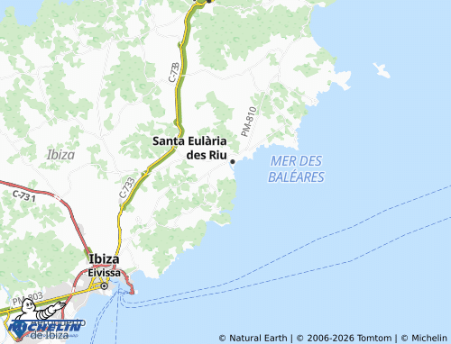 Mapa MICHELIN Siesta - ViaMichelin