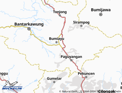 MICHELIN-Landkarte Jatisawit - ViaMichelin