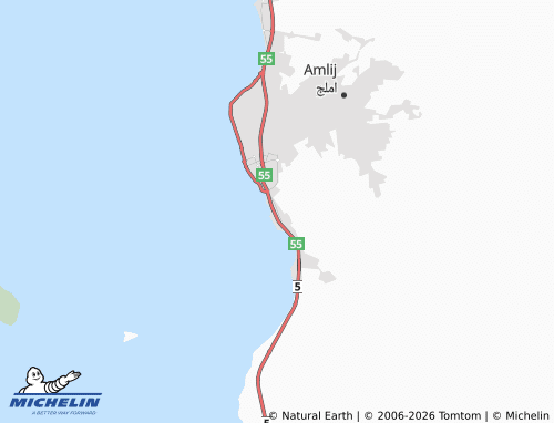 Mappa MICHELIN al-Tahliyah - ViaMichelin