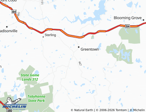 Mappa MICHELIN Newfoundland - ViaMichelin