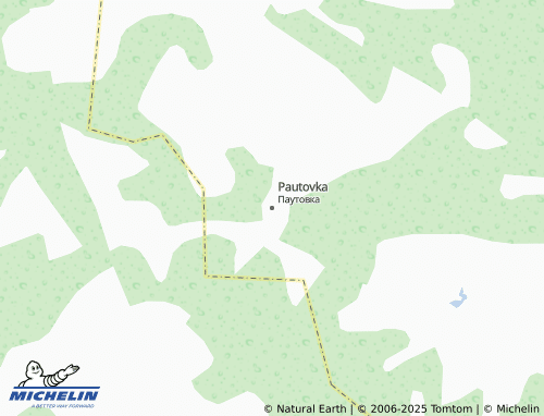 MICHELIN Pautovka map - ViaMichelin