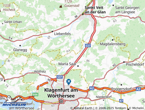 MICHELIN-Landkarte Möderndorf - ViaMichelin