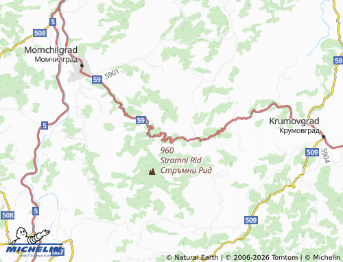 MICHELIN Austa map - ViaMichelin