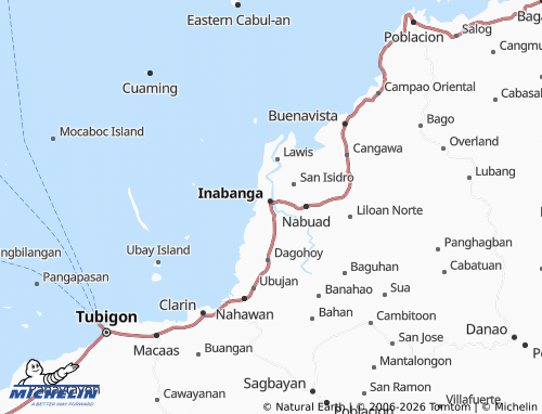 MICHELIN Poblacion map - ViaMichelin