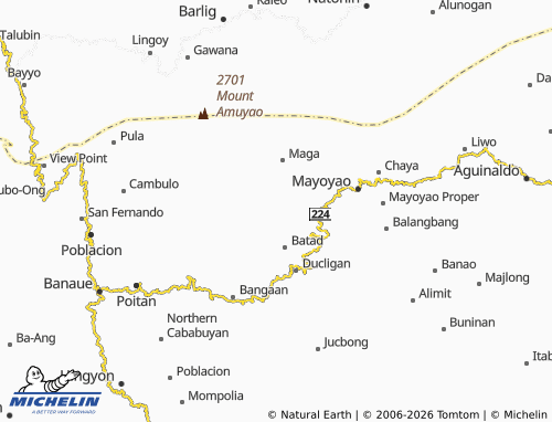 MICHELIN Talboc map - ViaMichelin