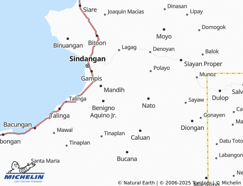 MICHELIN-Landkarte Dumalogdog - ViaMichelin