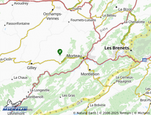 Mapa MICHELIN Les Arces - ViaMichelin