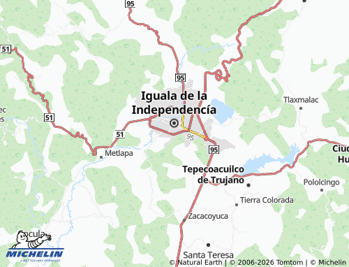 Kaart MICHELIN Valle del Sol - ViaMichelin