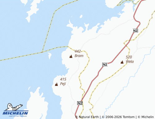 MICHELIN Boso map - ViaMichelin