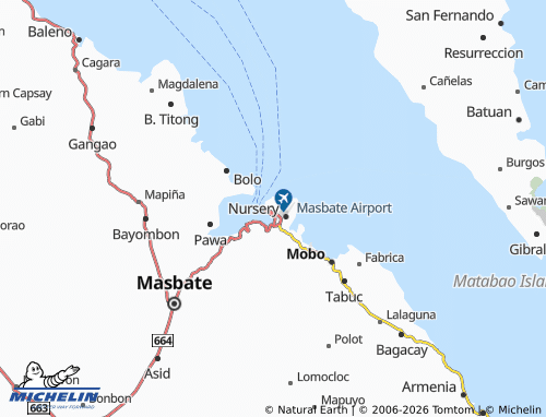 MICHELIN Kalipay map - ViaMichelin