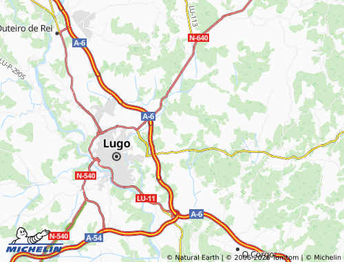 MICHELIN-Landkarte Chavián - ViaMichelin
