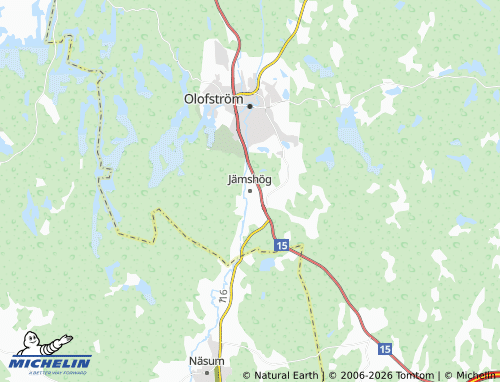 Carte MICHELIN Jämshög - ViaMichelin