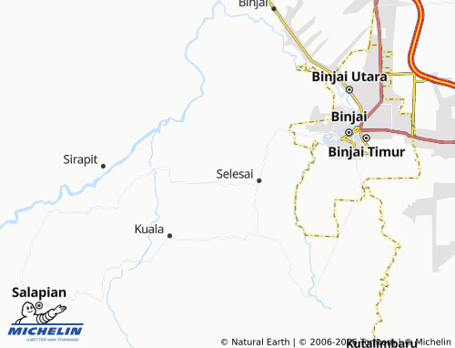 MICHELIN Kuta Parit map - ViaMichelin