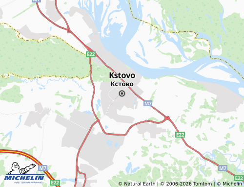 MICHELIN-Landkarte Kstovo - ViaMichelin