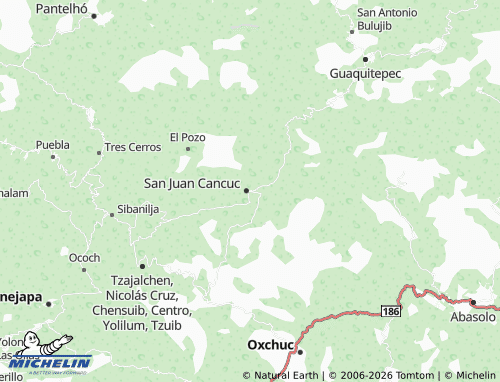 Mapa MICHELIN Yaxcoc - ViaMichelin