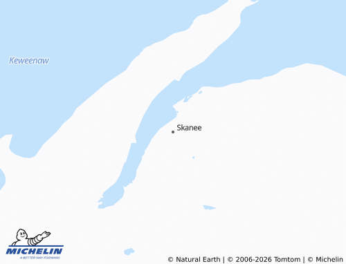 Mappa MICHELIN Skanee - ViaMichelin